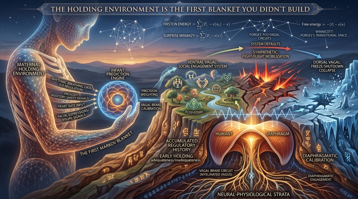 The Holding Environment Is the First Blanket You Didn't Build