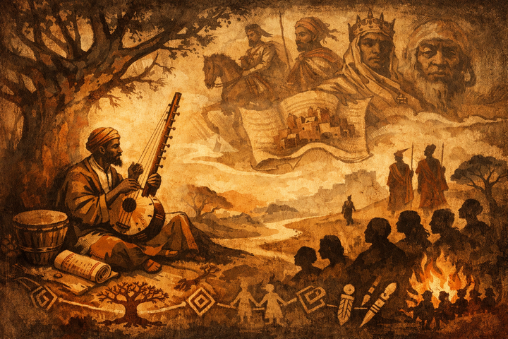 the griot: west africa's version